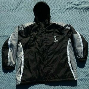 NFL Super Bowl XLV Coat Transportation Jacket XL